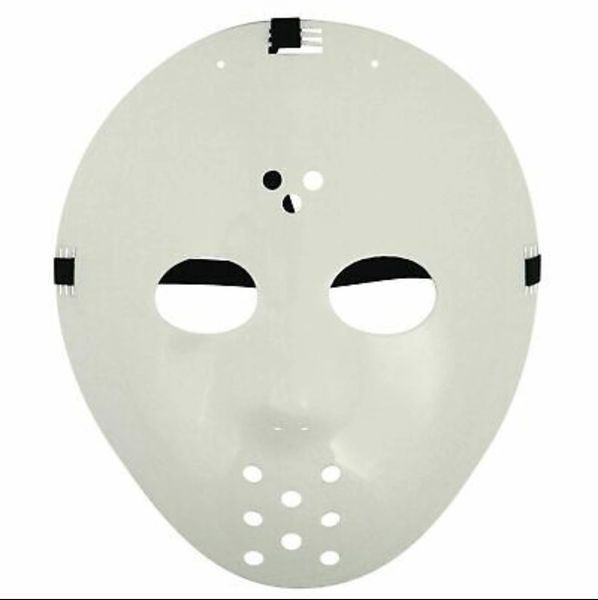 *TWO Glow in the Dark Hockey Mask - Halloween Preview Clearance Sale - Black Light