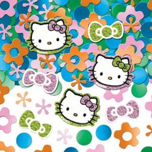 BOGO SALE - Hello Kitty Table Confetti Sprinkle Decoration - Licensed