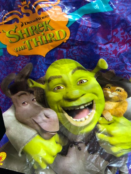 BOGO SALE - Shrek Tote Trick or Treat Bag, 13x15in - After Halloween Sale - under $20