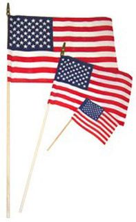 *Patriotic American Flags