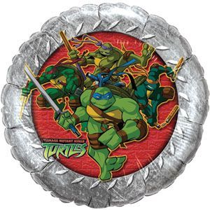 BOGO SALE - Rare Teenage Mutant Ninja Turtles, TMNT Foil Balloon,18in - Licensed