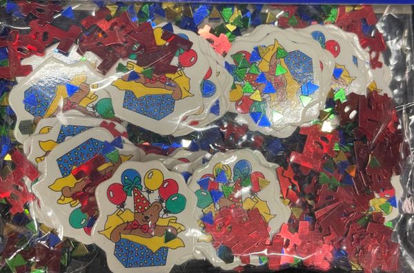 BOGO SALE - 1st Birthday Table Confetti Sprinkle Decoration