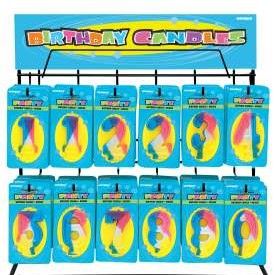 *Rainbow Number Birthday Candles