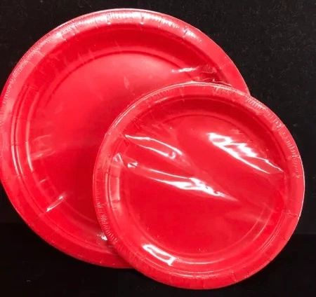 Red Party Plates - 8ct - Paper