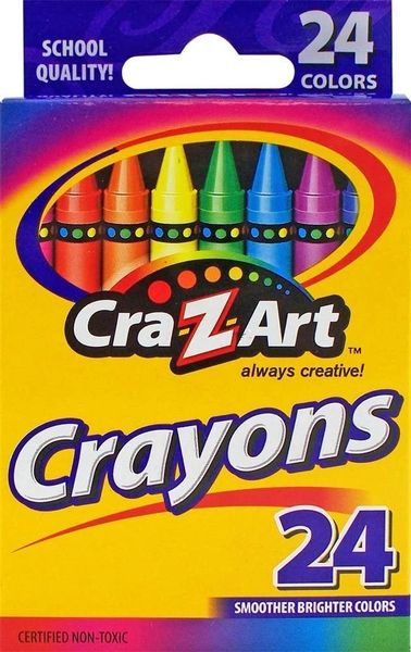 Cra-Z-Art Crayons, 24ct