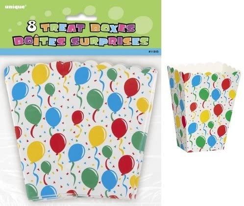 BOGO SALE - Balloon Party Favor Treat Boxes, 8ct