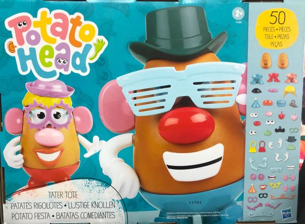 Mr & Mrs Potato Head Toddler Toys, 50pcs, Age 2+