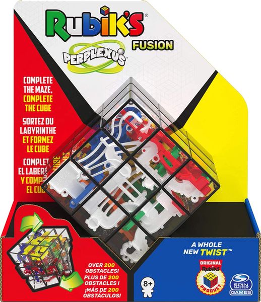 *Rubik's Cube, Perplexus Fusion 3 x 3, Challenging Puzzle Maze Skill Game