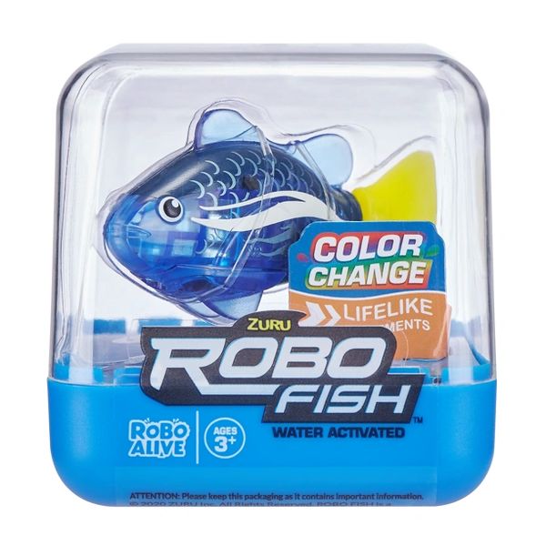 Zuru Robo Fish - Electronic Interactive Fish, Blue