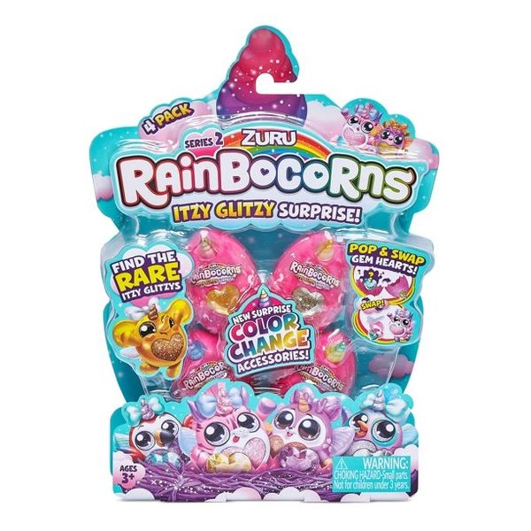 Rainbocorns Itzy Glitzy Surprise Series 2 Collectible Eggs