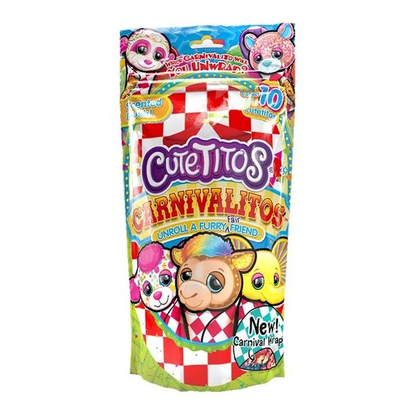 Cutetitos Carnivalitos - New Carnival Theme - Surprise Stuffed Animals - Collectible Carnival Plush - Series 1