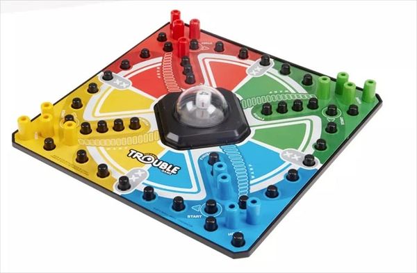 *Trouble Game - Pop Up Board Games - Hasbro