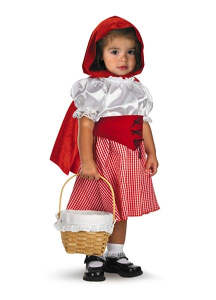 *Little Red Riding Hood Dress, Toddler Girl 12-18 months - Halloween Costumes