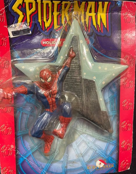 *Rare Marvel Spider-Man Kurt Adler Holiday Ornament, 2002 - Holiday Sale