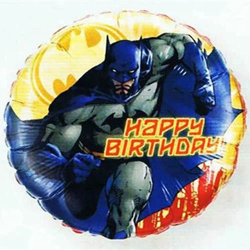 Rare - BOGO SALE - Batman Begins Happy Birthday Foil Balloon - 18in