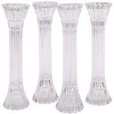 Wilton Crystal Look Pillars, 7in - 4ct