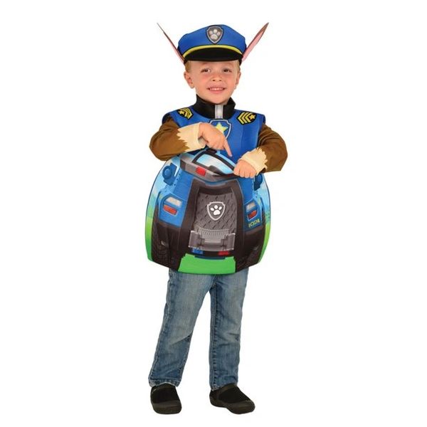 Paw Patrol Chase Candy Catcher Toddler Costume - Halloween