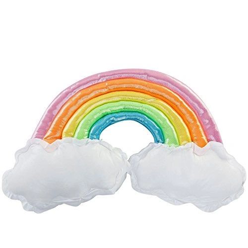 Rainbow Shape Pillow & Throw Blanket, 28in