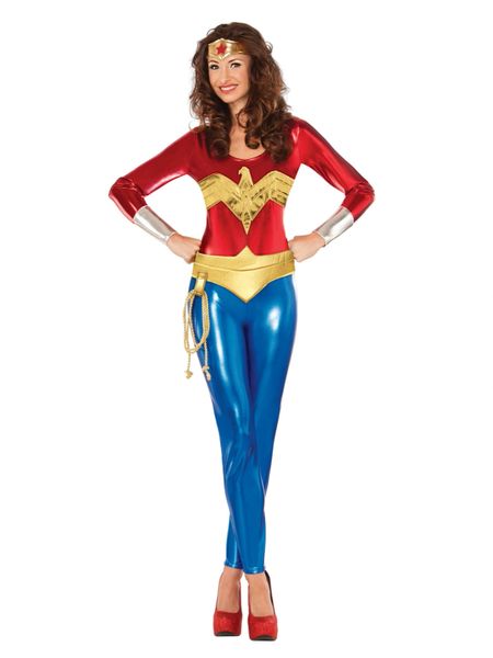 Wonder Woman DC Comics Superhero Catsuit Costume - Wonder Woman Costume