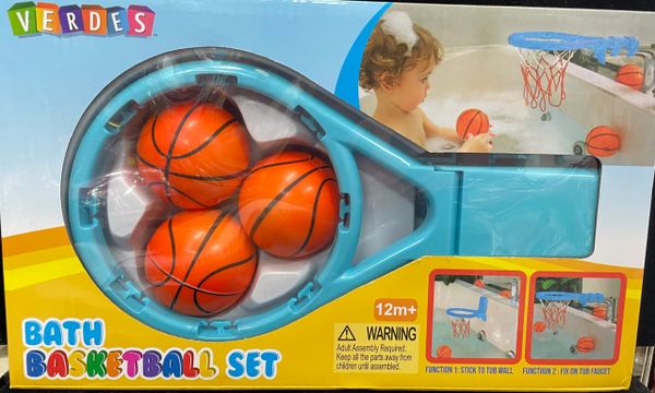 Kids Fun Bath Basketball Playset, Age 12m+ - Sports Toys - Baby Toys