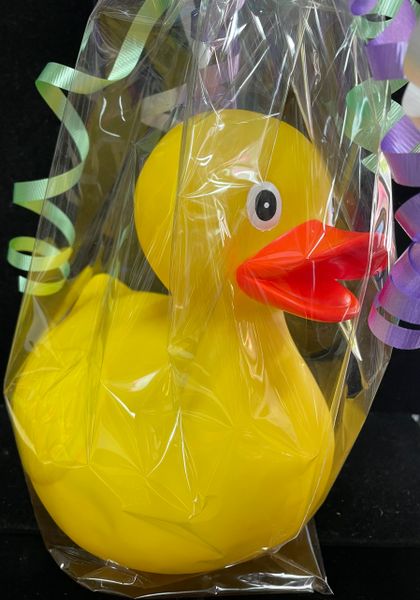 Giant Yellow Rubber Ducky, 9in - Baby Shower Gifts