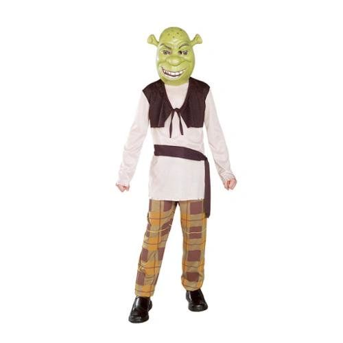 Rare Kids Shrek Costume & Mask, Ogre - Licensed - Halloween Sale - under $20