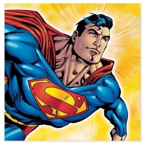 *Rare Superman Returns Luncheon Party Napkins, 16ct - 2006