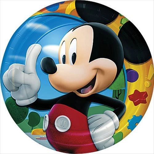 Rare Disney Mickey Mouse Clubhouse Birthday Party Cake Plates, 7in - 8ct - Discontinued