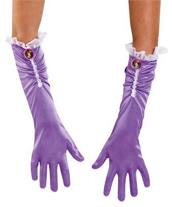 Deluxe Girls Princess Sofia the First Gloves - Halloween Sale