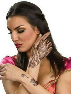 *Bollywood Henna Hand Tattoo, Body Art Decoration - Halloween Sale