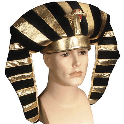 *Egyptian King Tut Headpiece Costume Accessory - Halloween