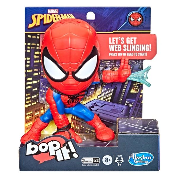 Bop It! Spider-Man Game Toy, Age 8+