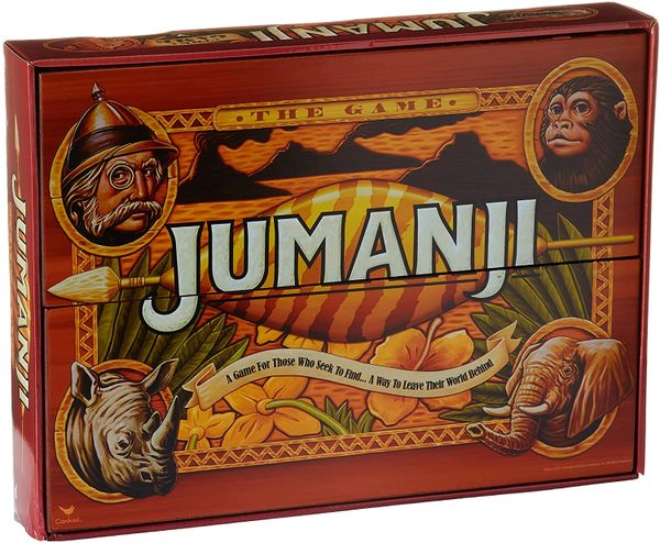*Jumanji Board Game in Wooden Box - Family Game Night