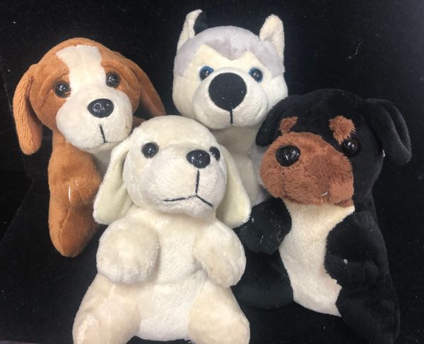 Puppy Dog Plush Toys, 6in