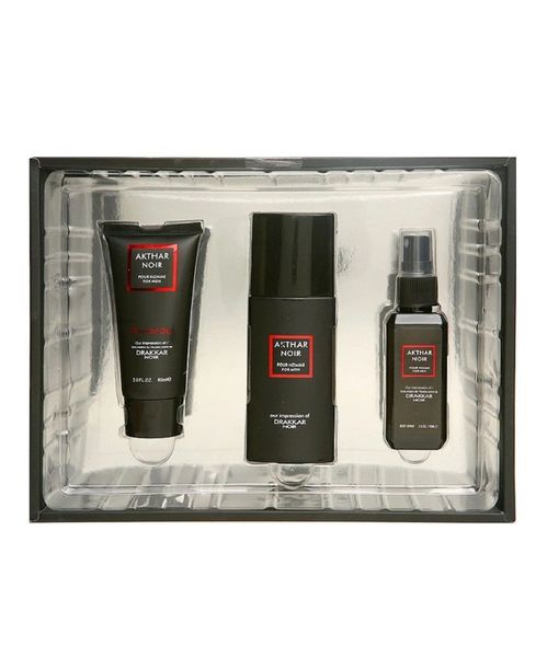 Akthar Noir Pour Homme, Men Cologne Gift Set - Dad Gifts - Father's Day