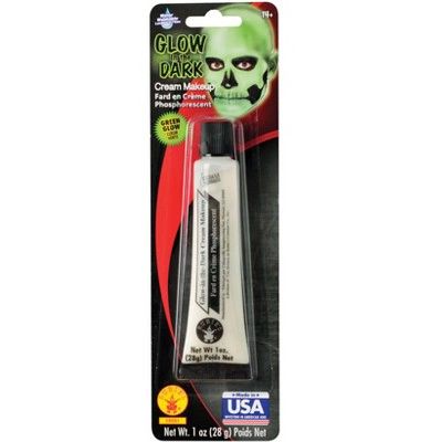 *Glow In The Dark Face Paint Tube, Makeup - 2 Tubes - Halloween Sale