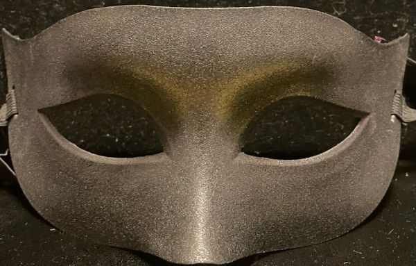 Black Eye Mask - Masquerade - Unisex - After Halloween Sale - under $20