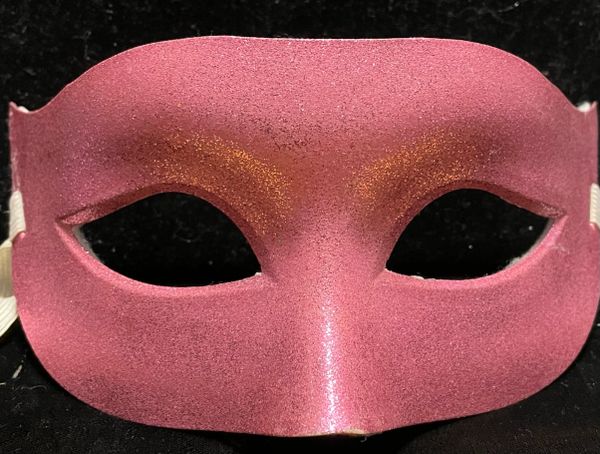 *Pink Masquerade Eye Mask Costume Accessory - Halloween