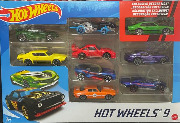 Hot wheels deals 9 pack