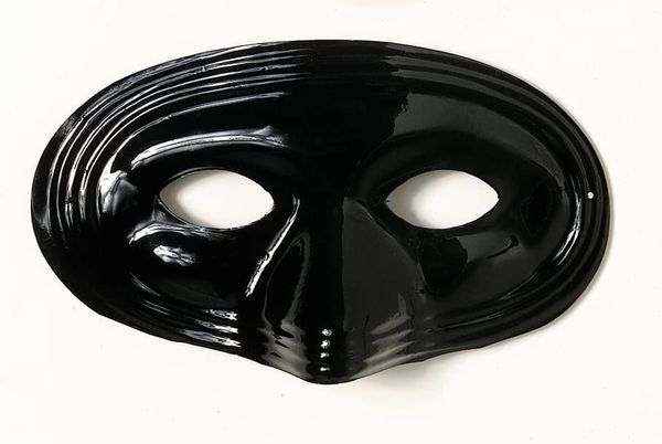 *Black Eye Masks, 4ct - Halloween Costumes