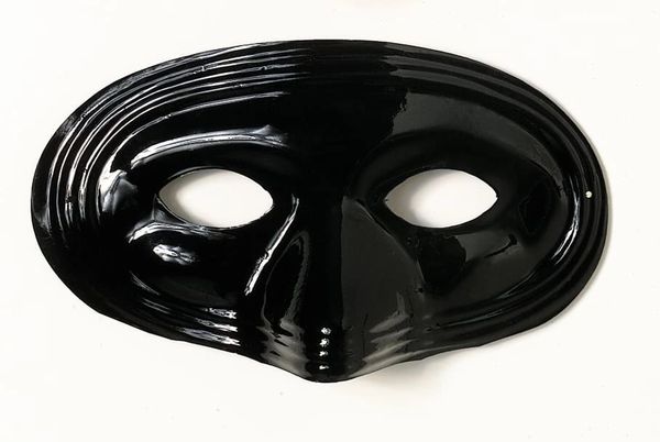 *Black Eye Masks, 4ct - Halloween Sale