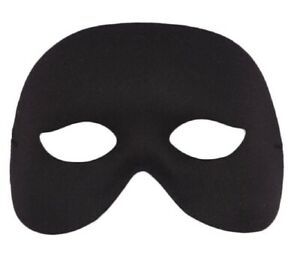 Costume Sale - Black Cocktail Eye Mask - Masquerade Mask Accessory - Purim - Halloween Spirit - under $20