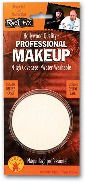Professional FX Base White Makeup, White Face Paint - Purim - Halloween Spirit - under $20