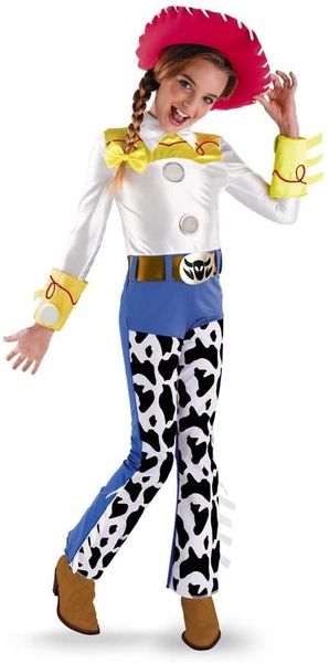 *Deluxe Toy Story Jessie Costume, Girls Medium - Halloween