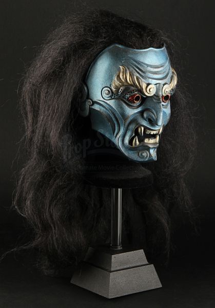The Last Airbender Mask with Black Hair, Blue Spirit - Discontinued