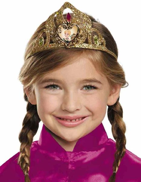 *Disney Frozen Princess Anna Gold Tiara, Girl's Costume Accessory - After Halloween Sale
