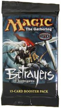 Magic the Gathering MTG Betrayers of Kamigawa Booster Pack - 15 trading cards - 2005