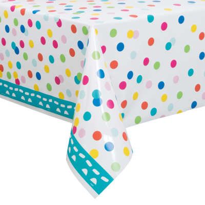 *Confetti Cake Birthday Party Table Cover - 54x84in