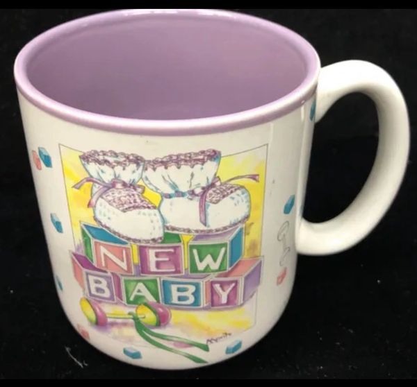 New Baby Coffee Mug - New Mom - Baby Shower - Mom Gifts - Mother's Day