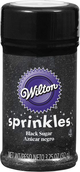 Sprinkles - Black Sugar Sprinkle Cake Decoration - 3.25oz